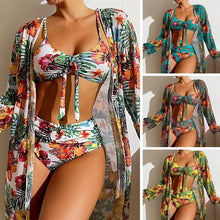 Carregar imagem no visualizador da galeria, Luxury bikini with high waist / Women&#39;s printed
